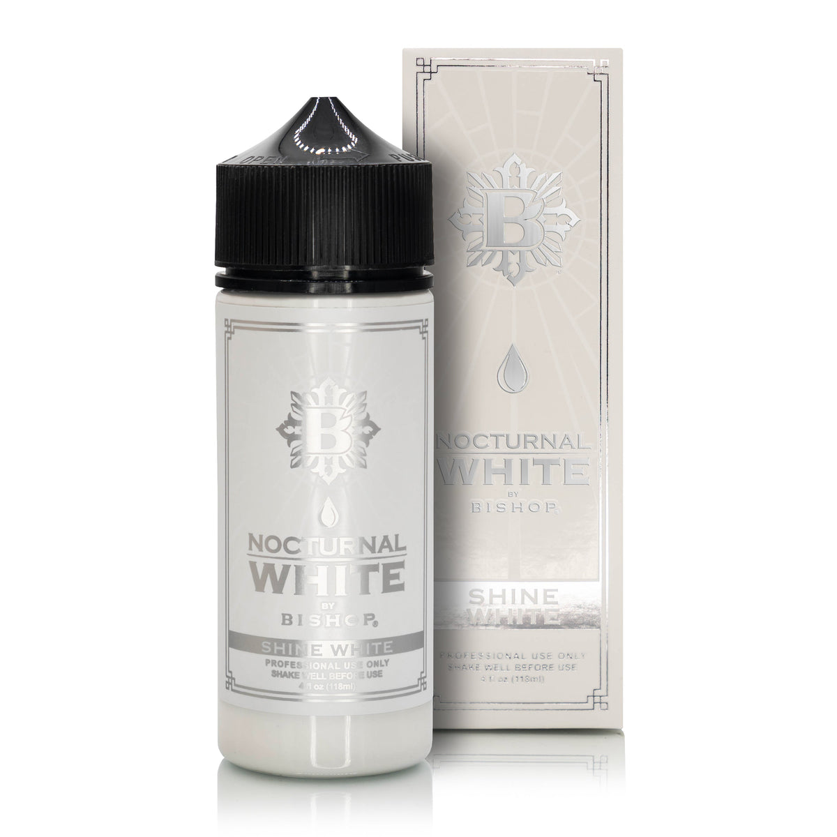 Nocturnal By Bishop Shine White 118ml — flacone con scatola