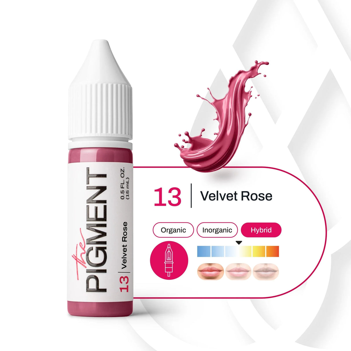 The Pigment 13 Velvet Rose Pigmento (15ml)