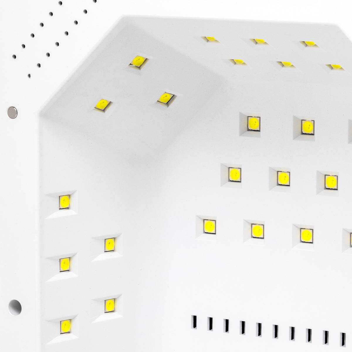 OCHO NAILS LED UV lamp X22 72W wireless white with mirrored bottom - BVShop