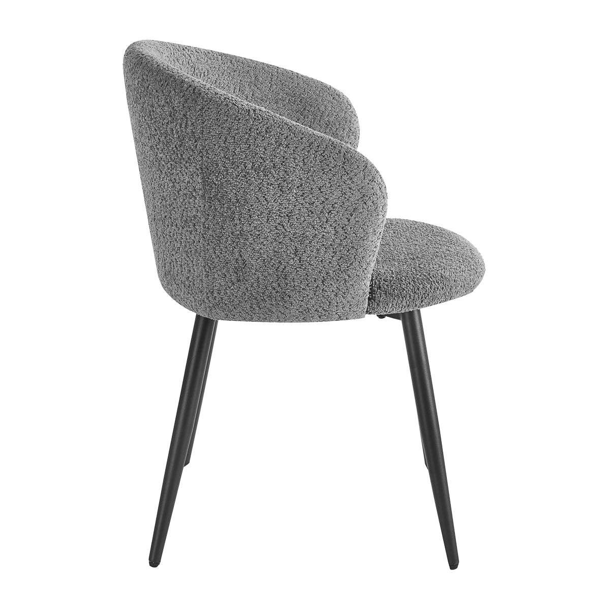 4RICO Verso sherpa chair side view for reception areas