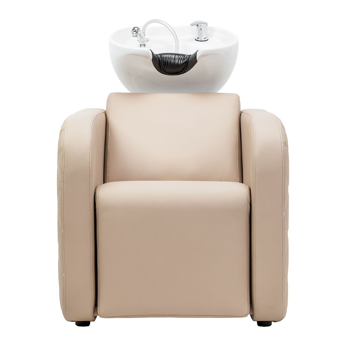 Gabbiano Sylvia Plus Lavatesta Elettrico Con Massaggio – Beige · Vista frontale