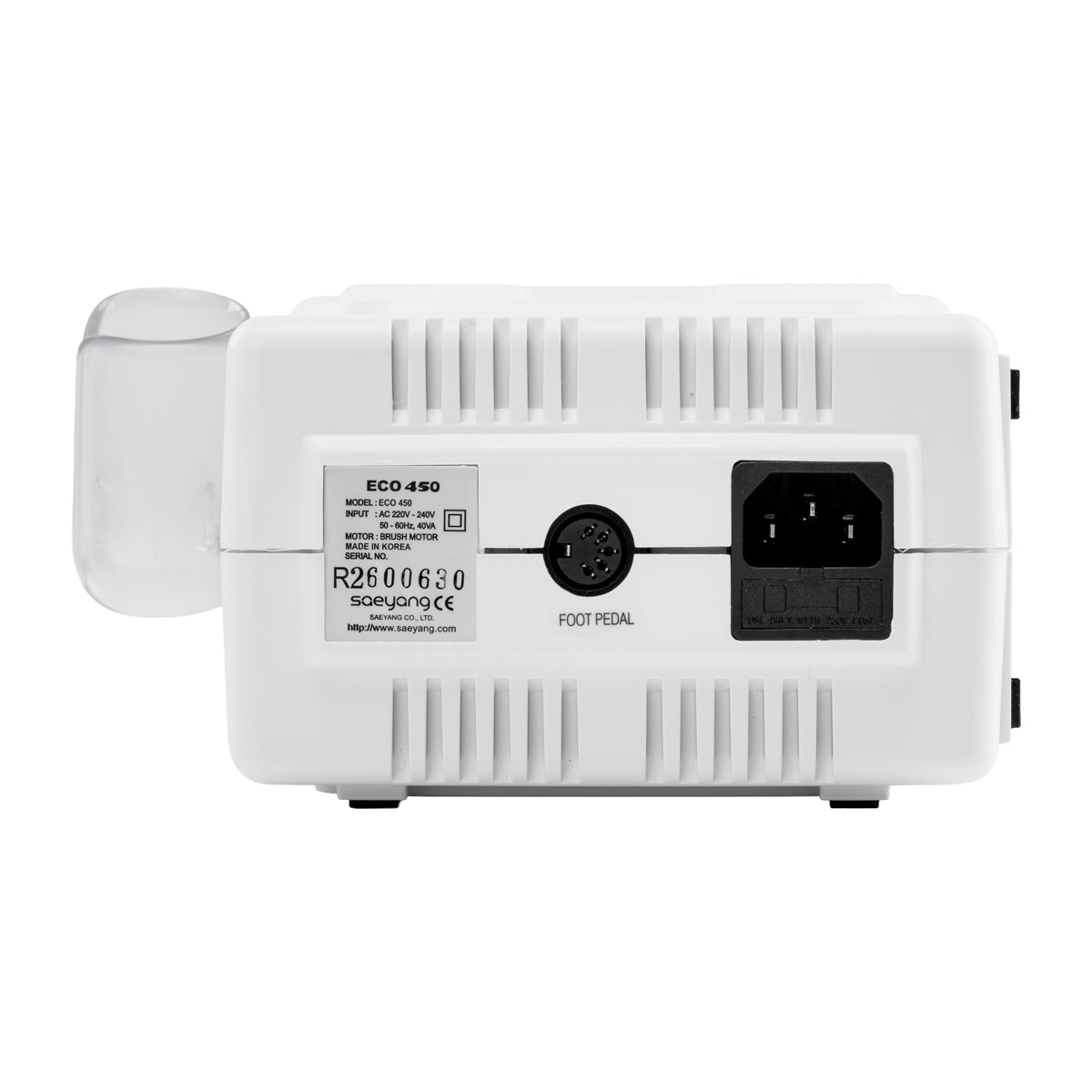 Saeyang Marathon Eco 450 Fresa Con SH37L(M45) – 100W · Etichetta elettrica