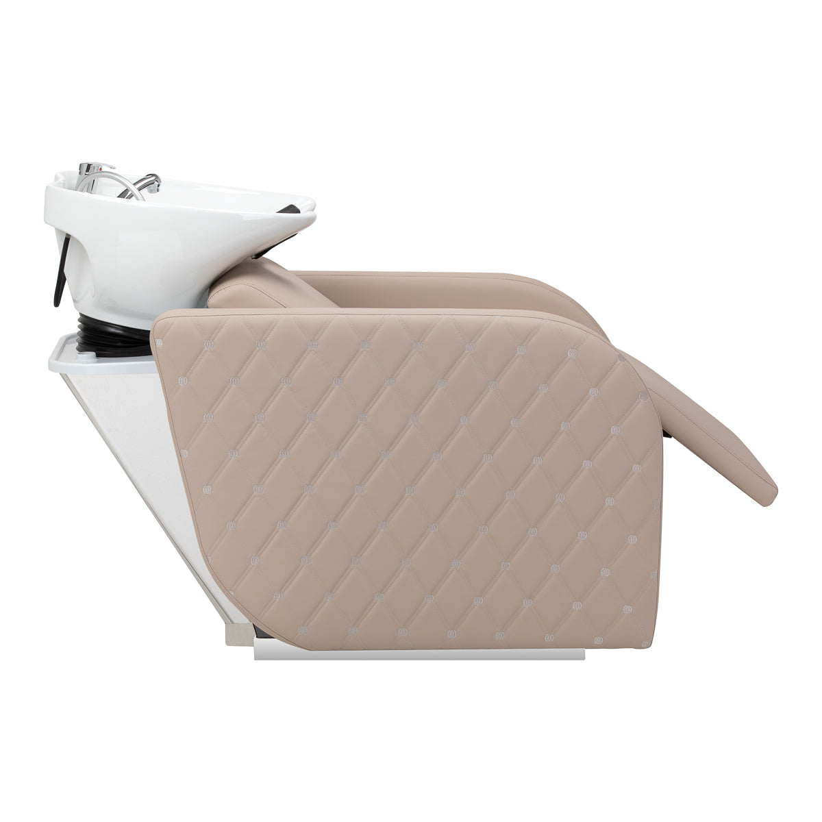 Gabbiano Ines Lavatesta Elettrico Con Massaggio – Beige · Posizione del poggiapiedi