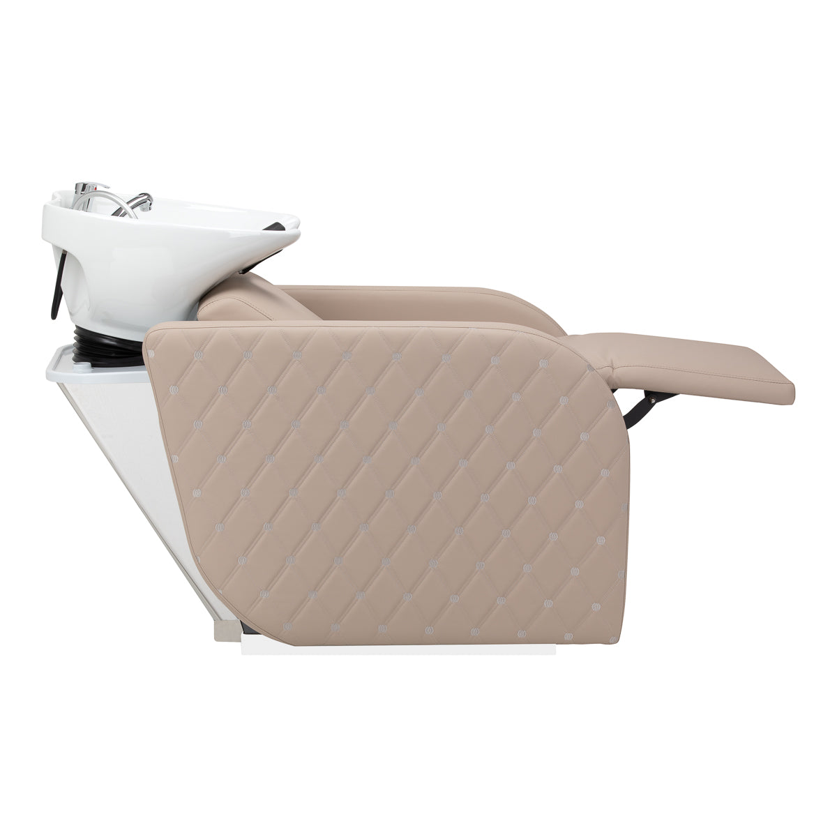 Gabbiano Ines Lavatesta Elettrico Con Massaggio – Beige · Posizione del poggiapiedi
