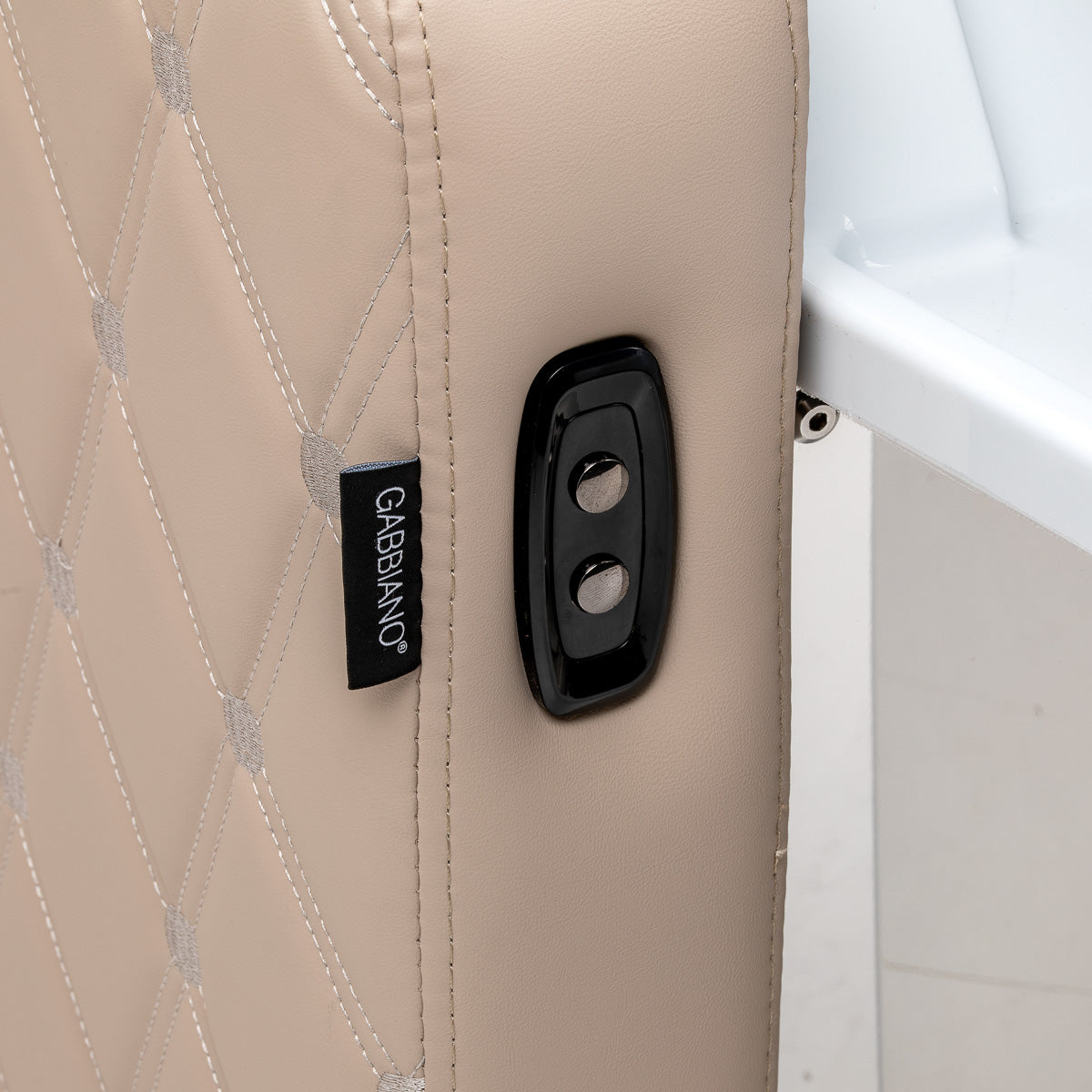 Gabbiano Ines Lavatesta Elettrico Con Massaggio – Beige · Pulsanti di comando