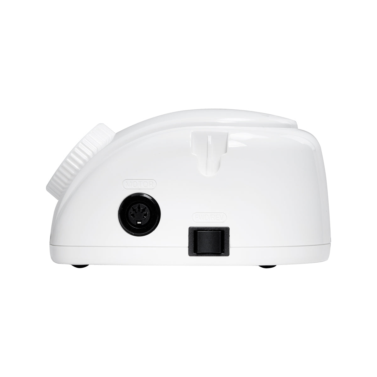 EXO Futura Fresa Unghie 65W – Bianca · Prese di collegamento