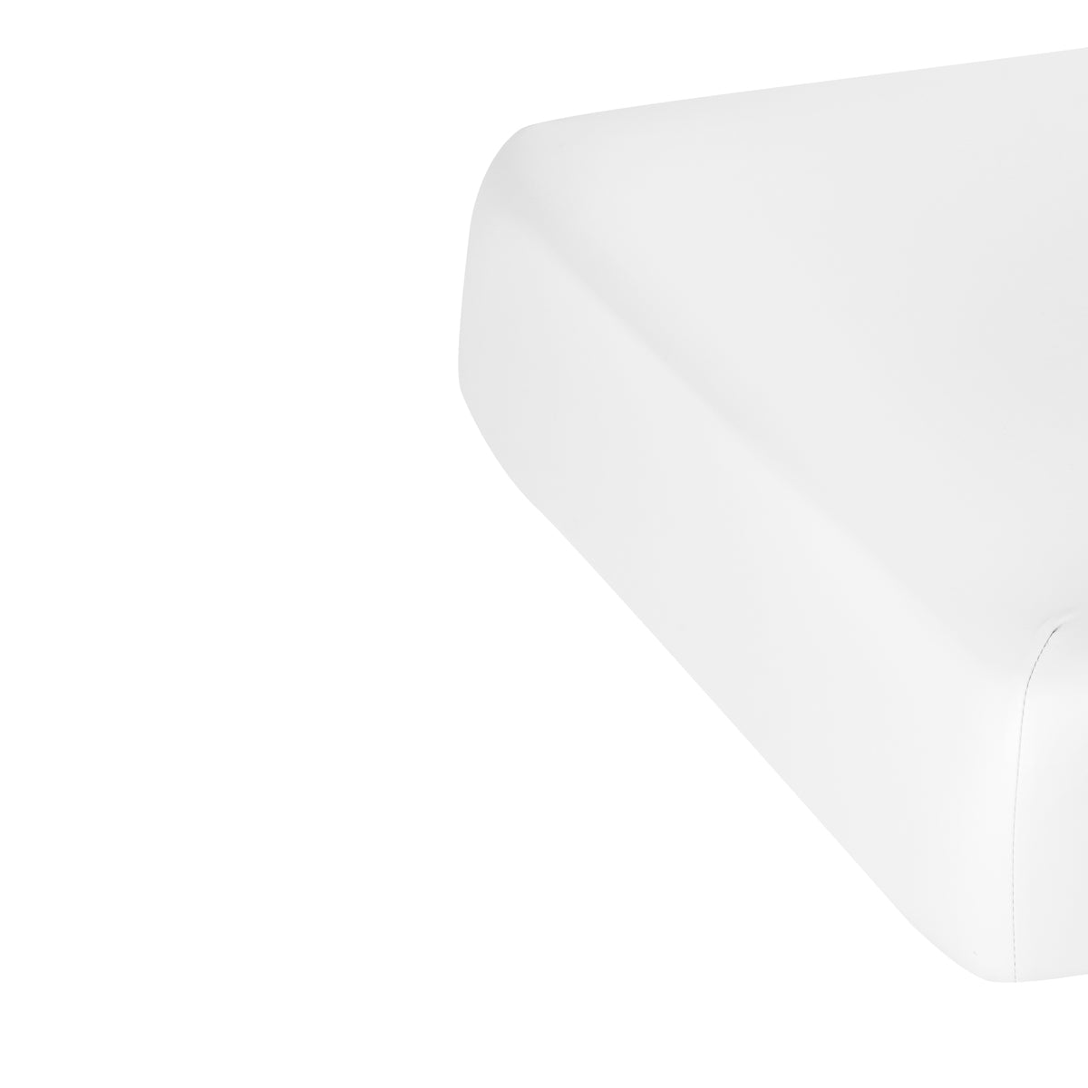 Sillon Siesta Lettino SPA Elettrico – Bianco, Base Marrone Chiaro · Rivestimento rimovibile