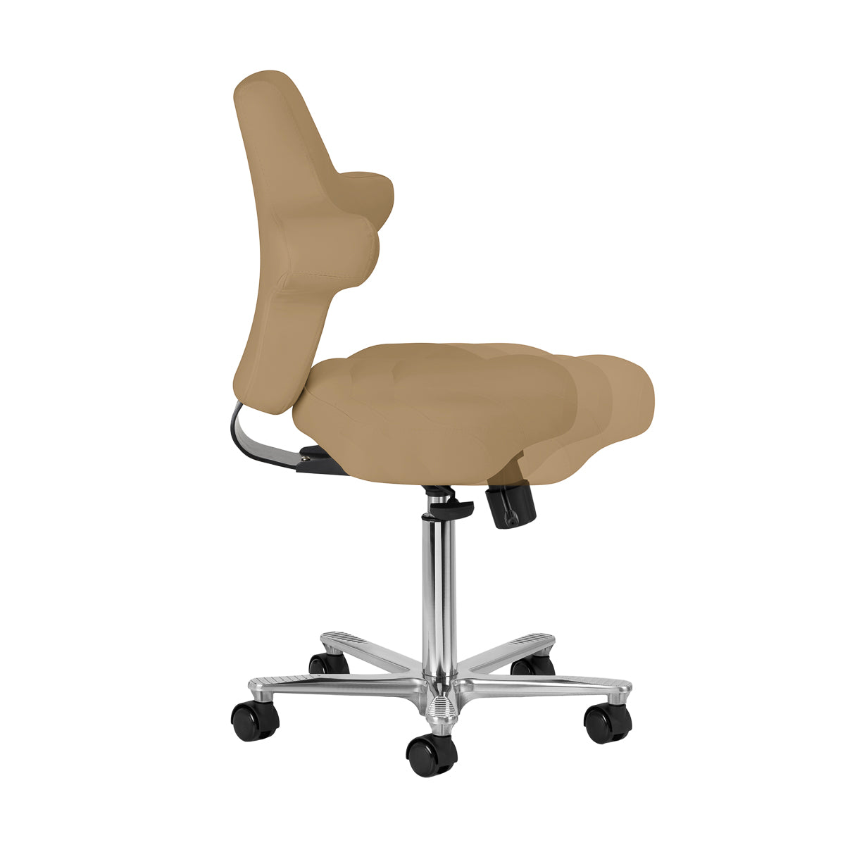 Azzurro Special 152 Sedia Operatore – Beige · Vista laterale