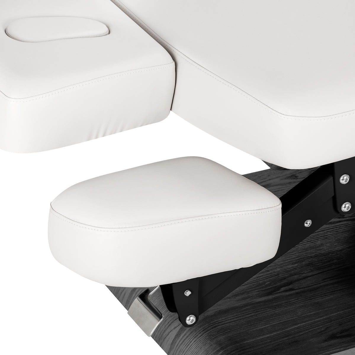 Sillon Relax · bianco / nero · supporto braccia e poggiatesta
