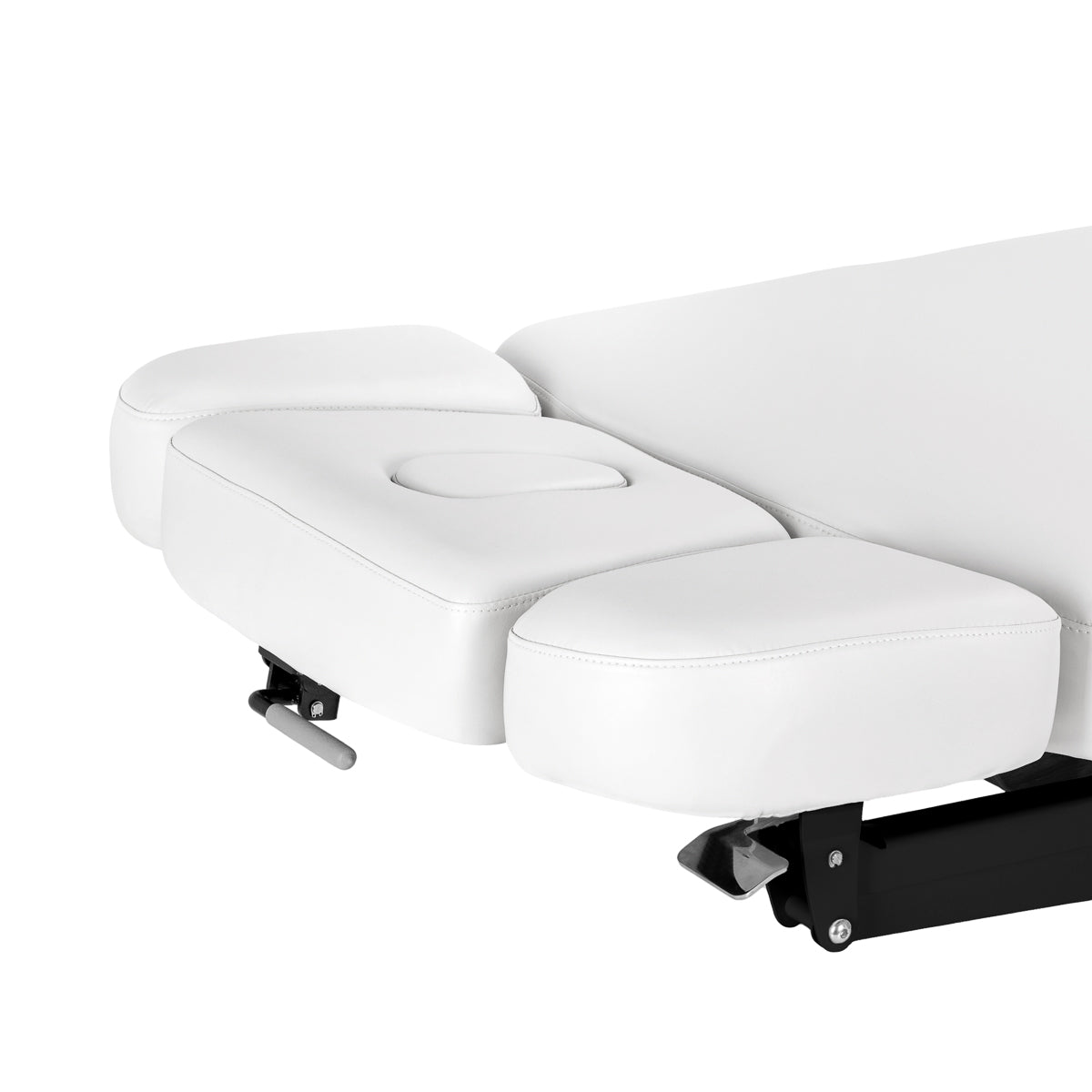 Sillon Relax · bianco / nero · poggiatesta e foro per il viso