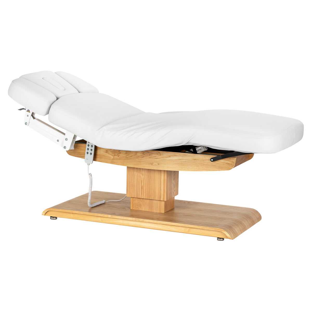 Sillon Relax · bianco / marrone chiaro · posizione semisdraiata