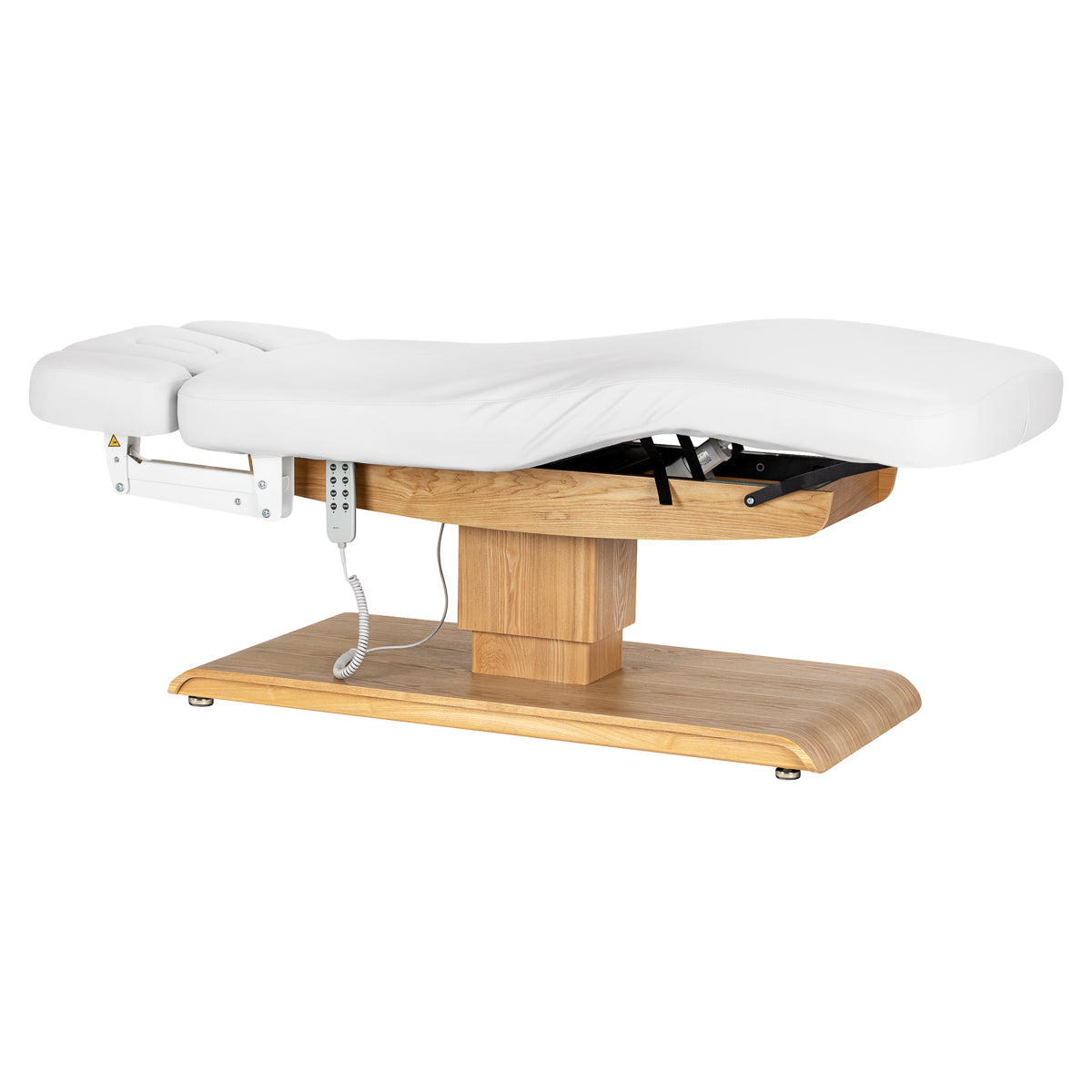 Sillon Relax · bianco / marrone chiaro · posizione orizzontale
