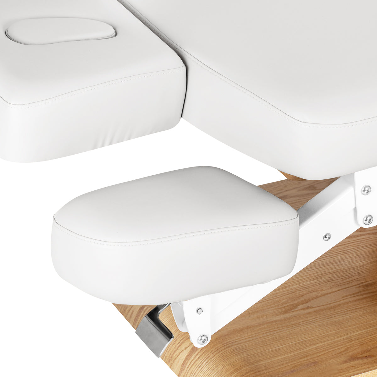 Sillon Relax · bianco / marrone chiaro · supporto braccia e poggiatesta