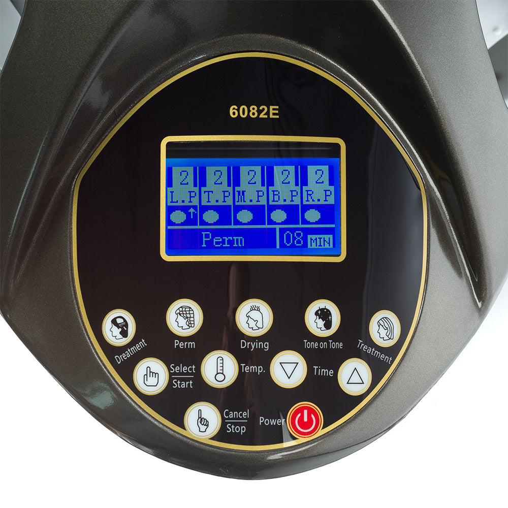 Standing Infrazone BB-6082E by Beauty System in silver gray, featuring a sleek design with control panel and adjustable settings.