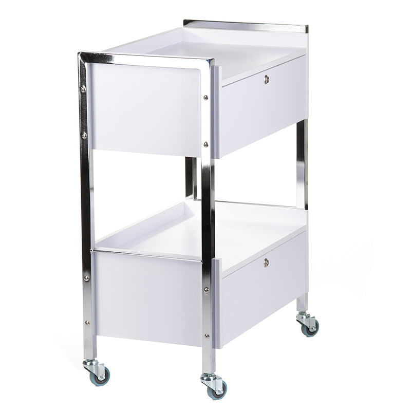 Beauty System Cosmetic Cabinet BD-6004 with multiple drawers and mirror for organized beauty and skincare storage
