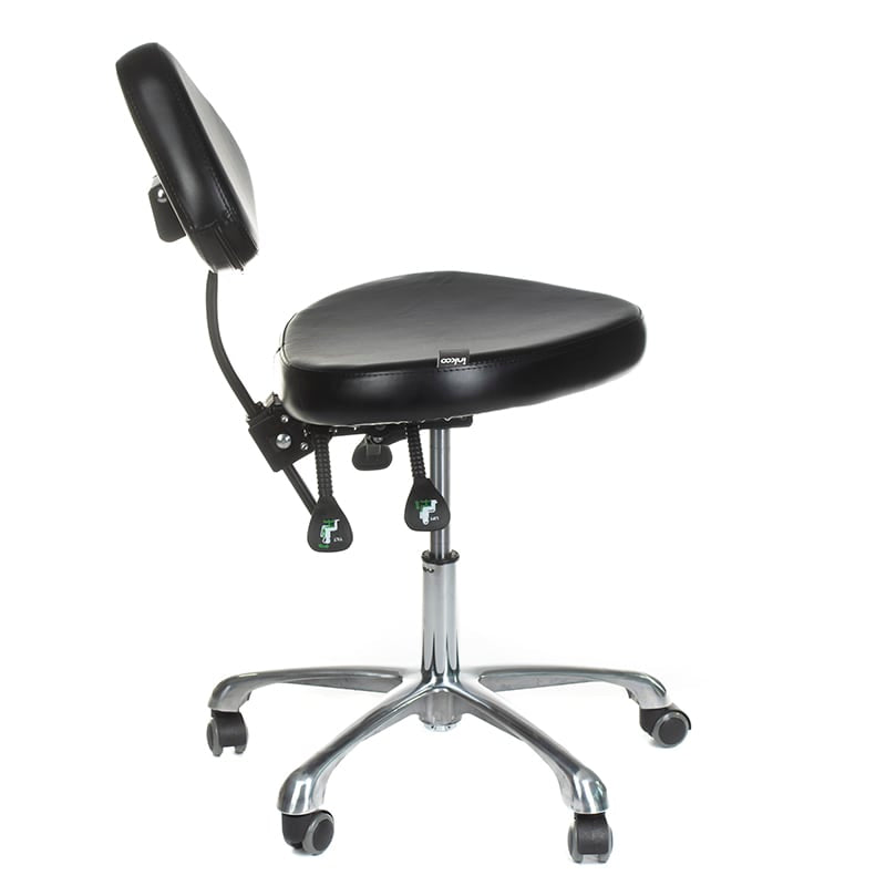 Rotating Tattoo Stool with Backrest ATTE INKOO - BVShop