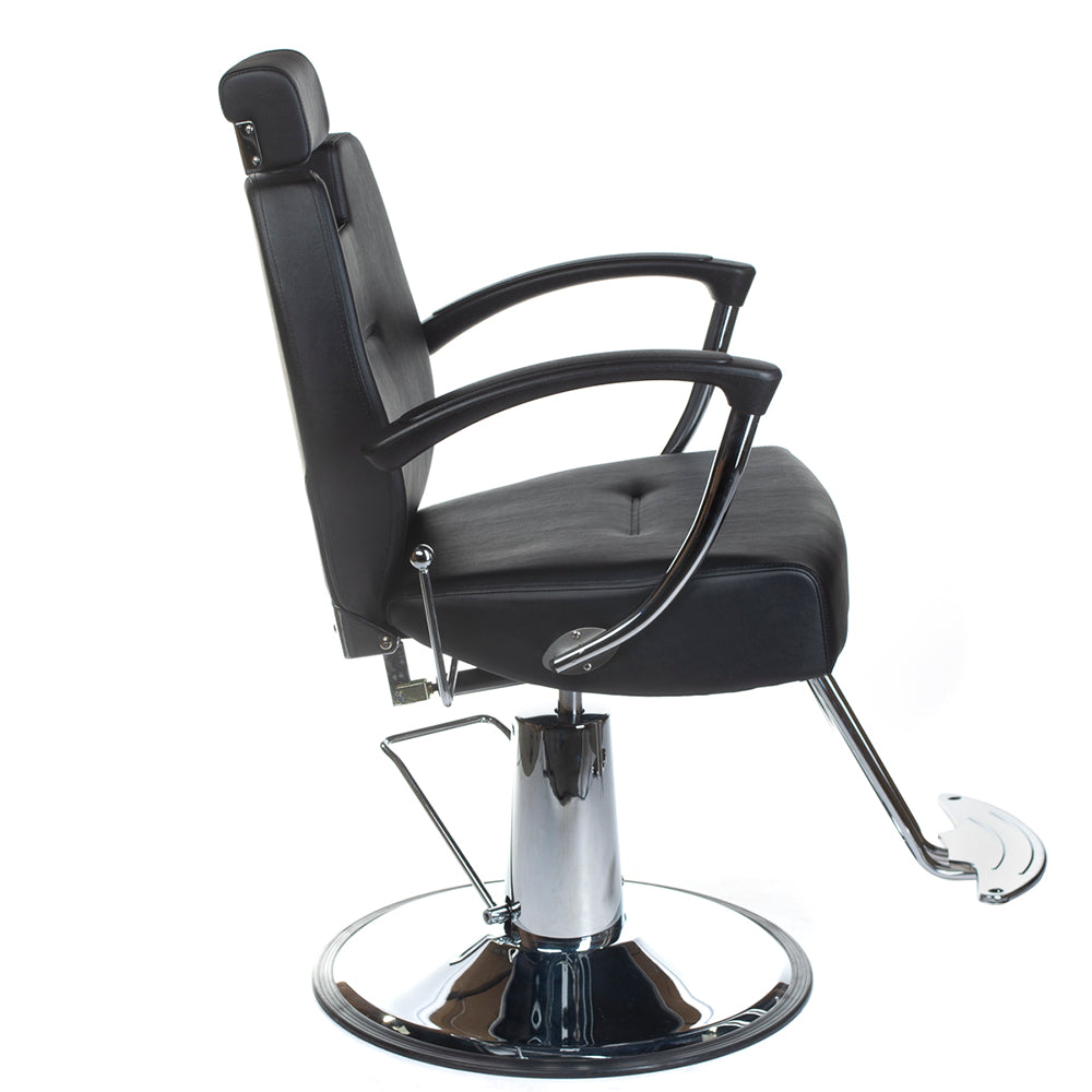 Fotel barberski HEKTOR BH-3208 Black - BVShop
