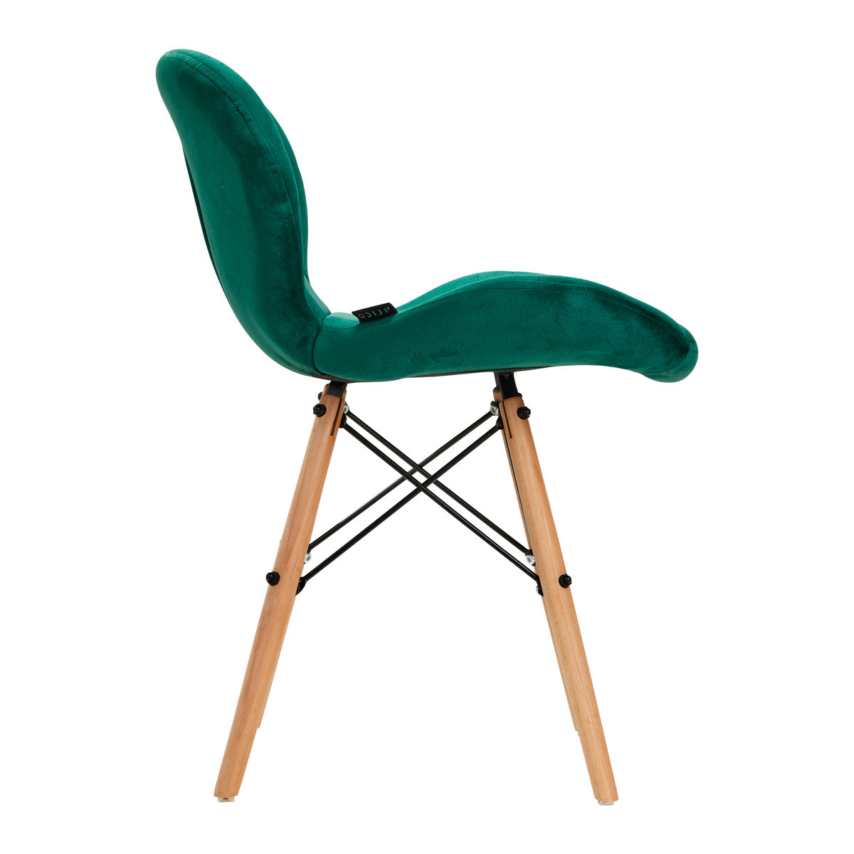 4Rico Cosmetic chair QS-186 green velvet - BVShop