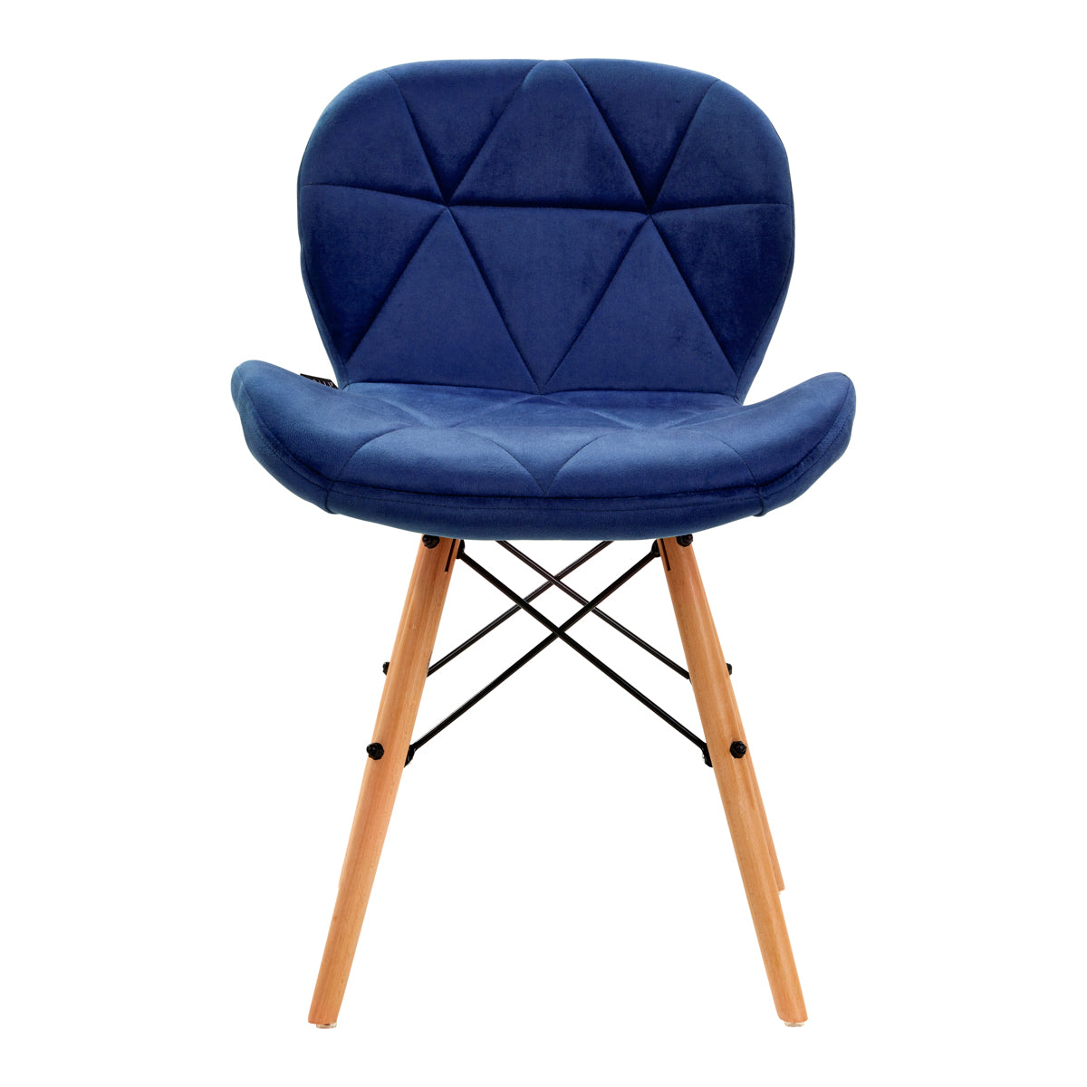 4Rico Cosmetic chair QS-186 navy velvet - BVShop