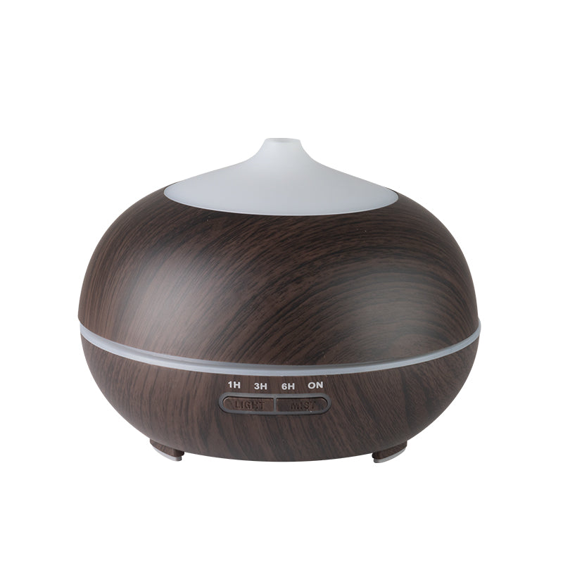 Aroma diffuser air humidifier spa 06 dark wood 400ml + timer - BVShop
