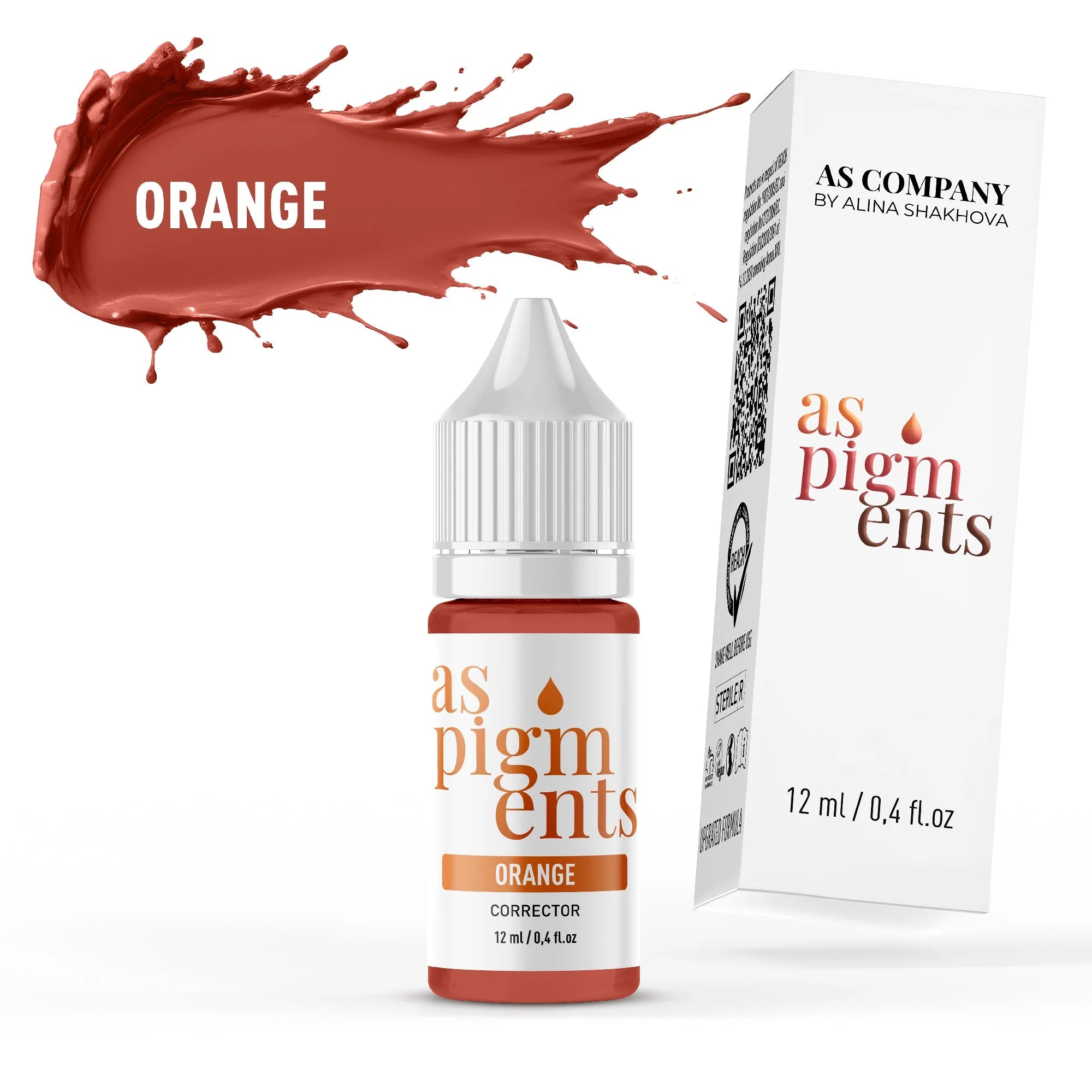 AS COMPANY Orange / Corrector (AS Pigments) 6/12ml - BVShop