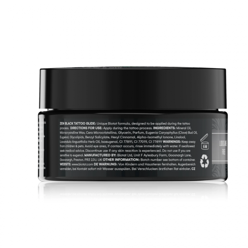 Biotat Tatuaggio Nero Scivoloso Zen 100 g