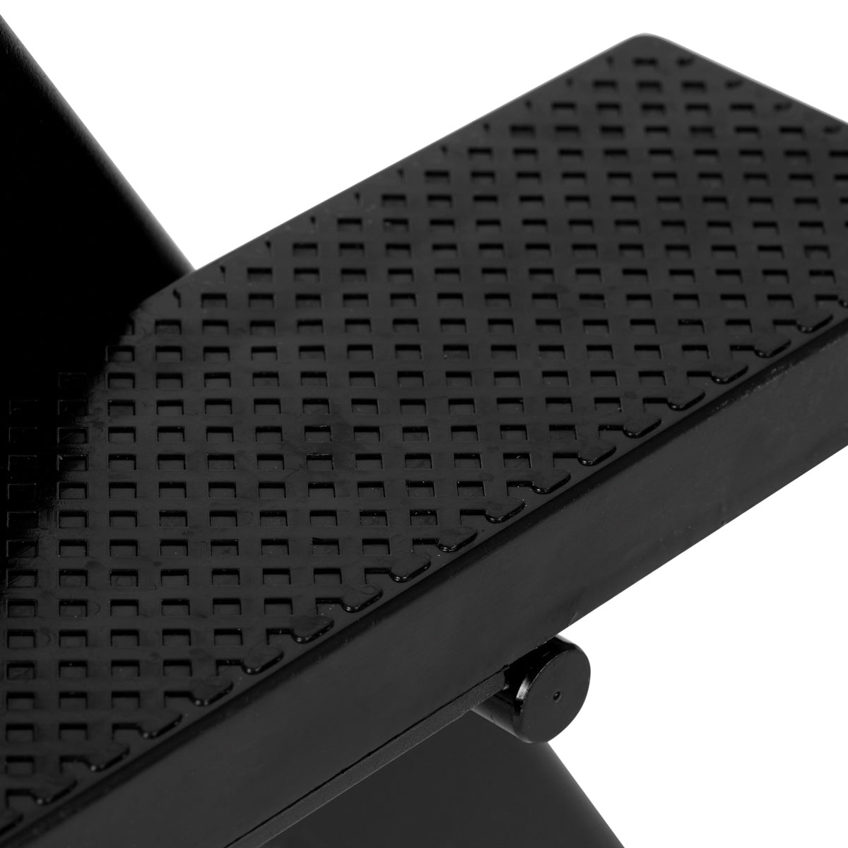 Black aluminum make-up chair - BVShop