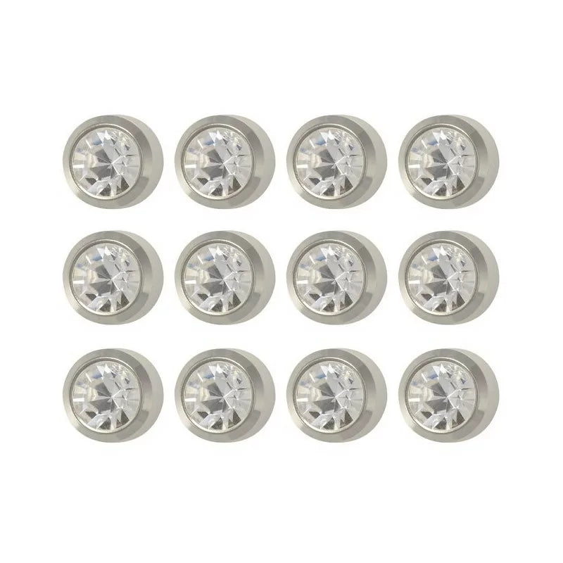 Orecchini in titanio Caflon® pietra di nascita di aprile