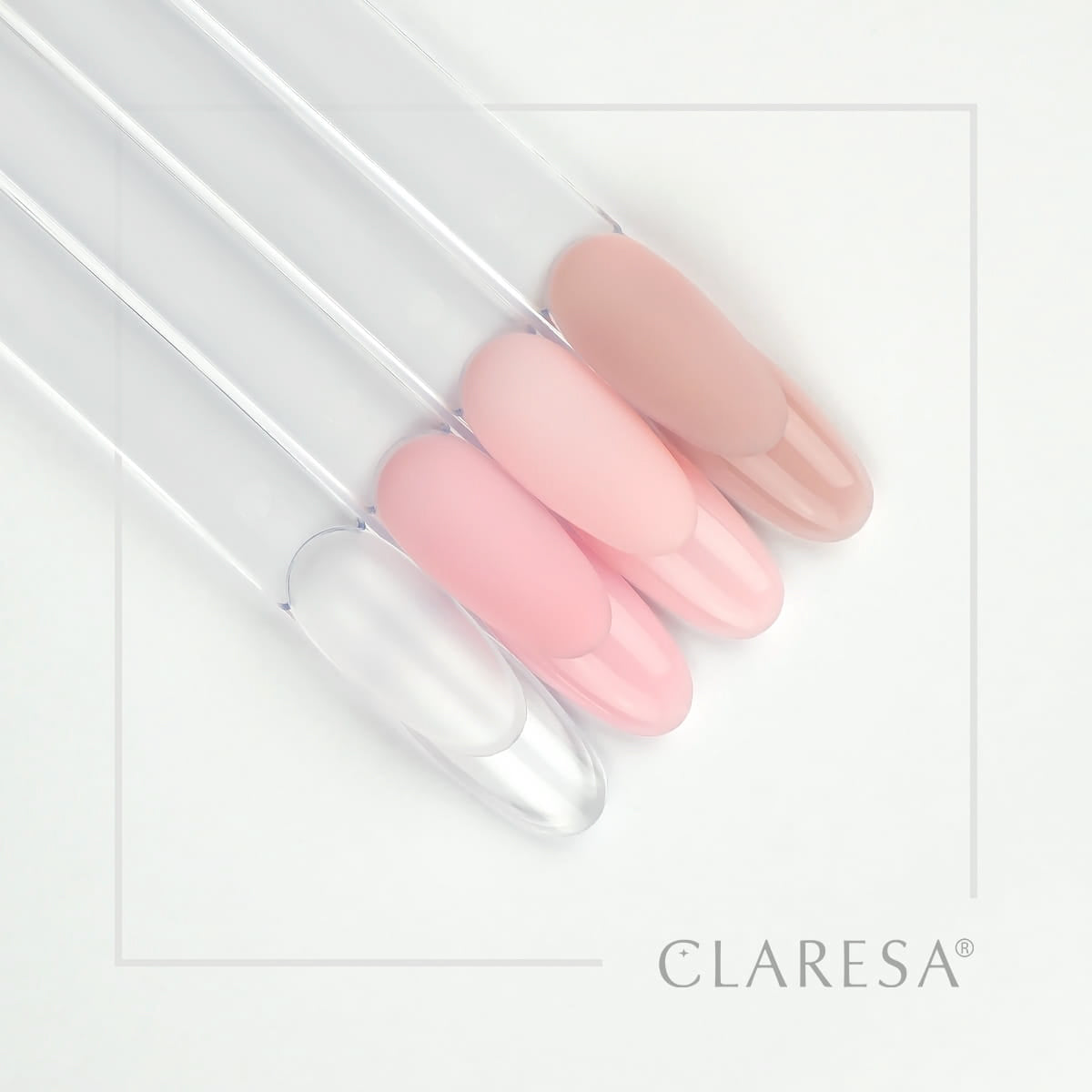 Claresa builder gel Soft & Easy gel clear 12g - BVShop