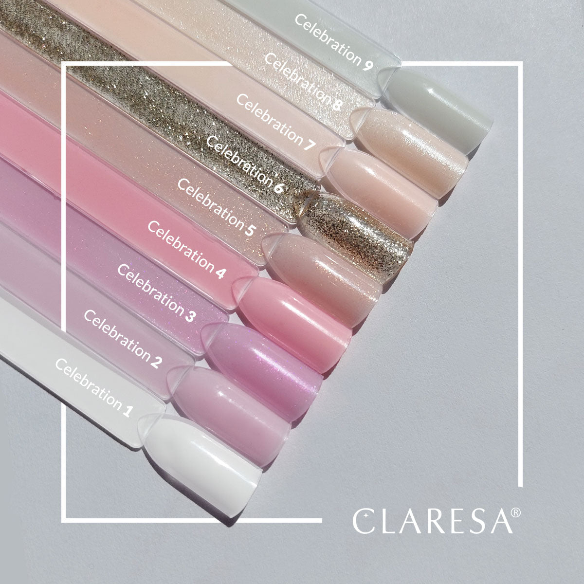 CLARESA Hybrid nail polish CELEBRATION 8 -5g - BVShop