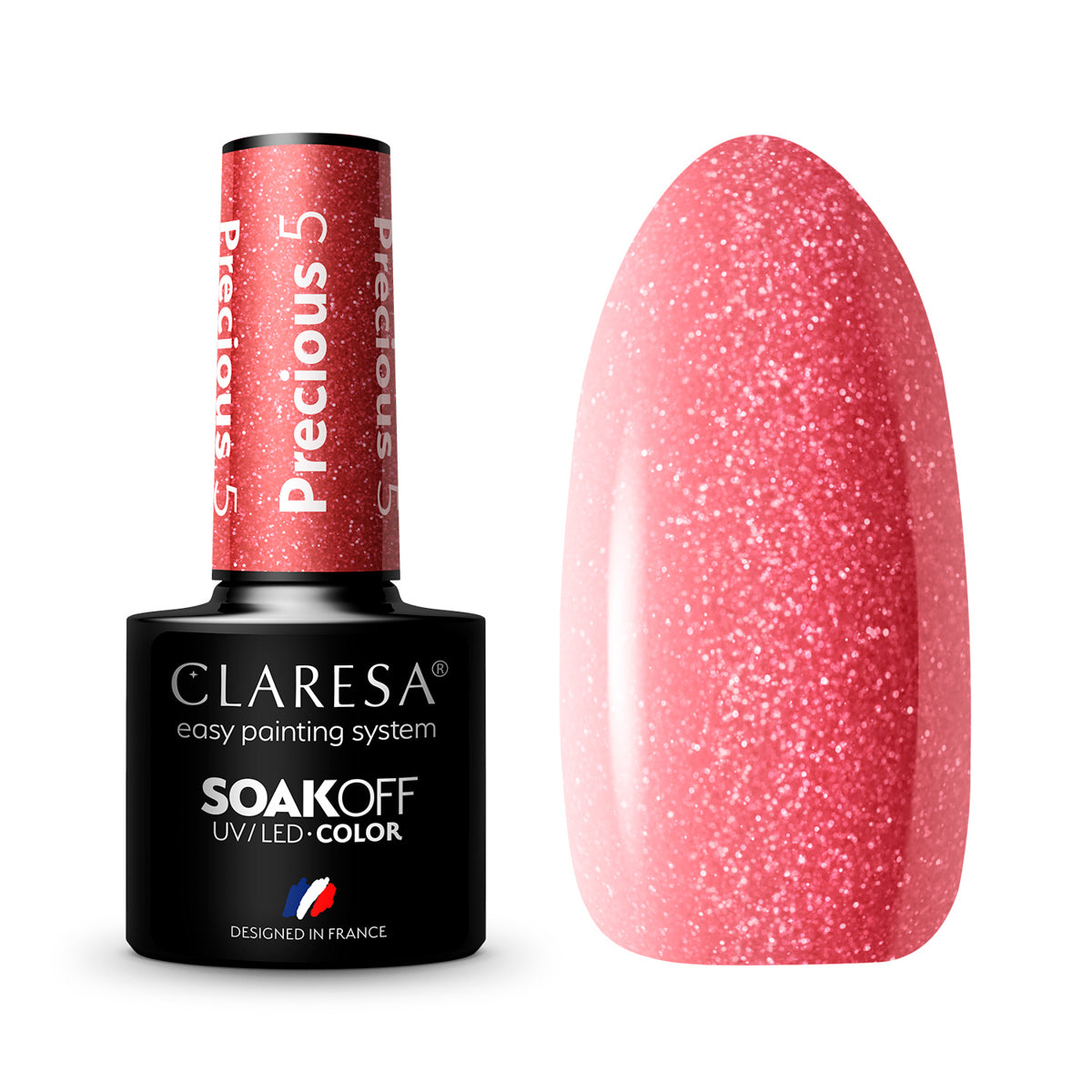 CLARESA Hybrid nail polish Precious PS5 5 ml - BVShop