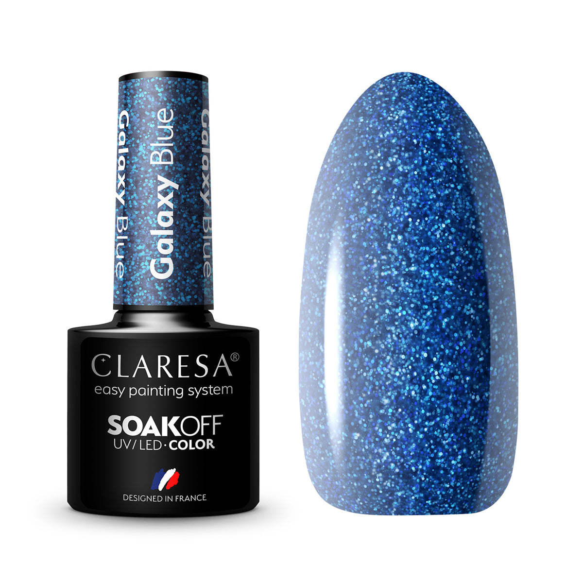 CLARESA Hybrid polish Galaxy Blue 5g - BVShop