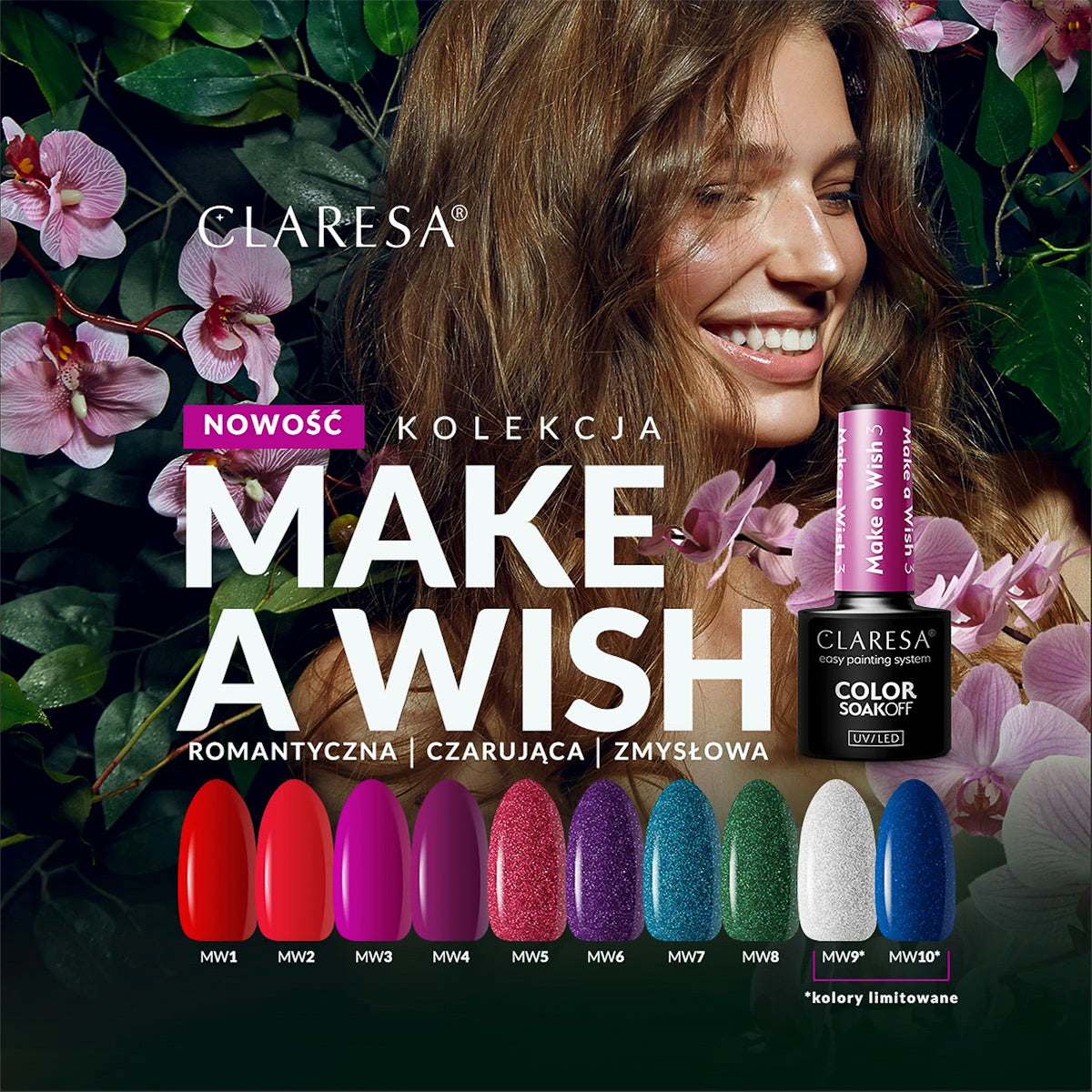 CLARESA Hybrid Polish Make a wish 5 -5g - BVShop