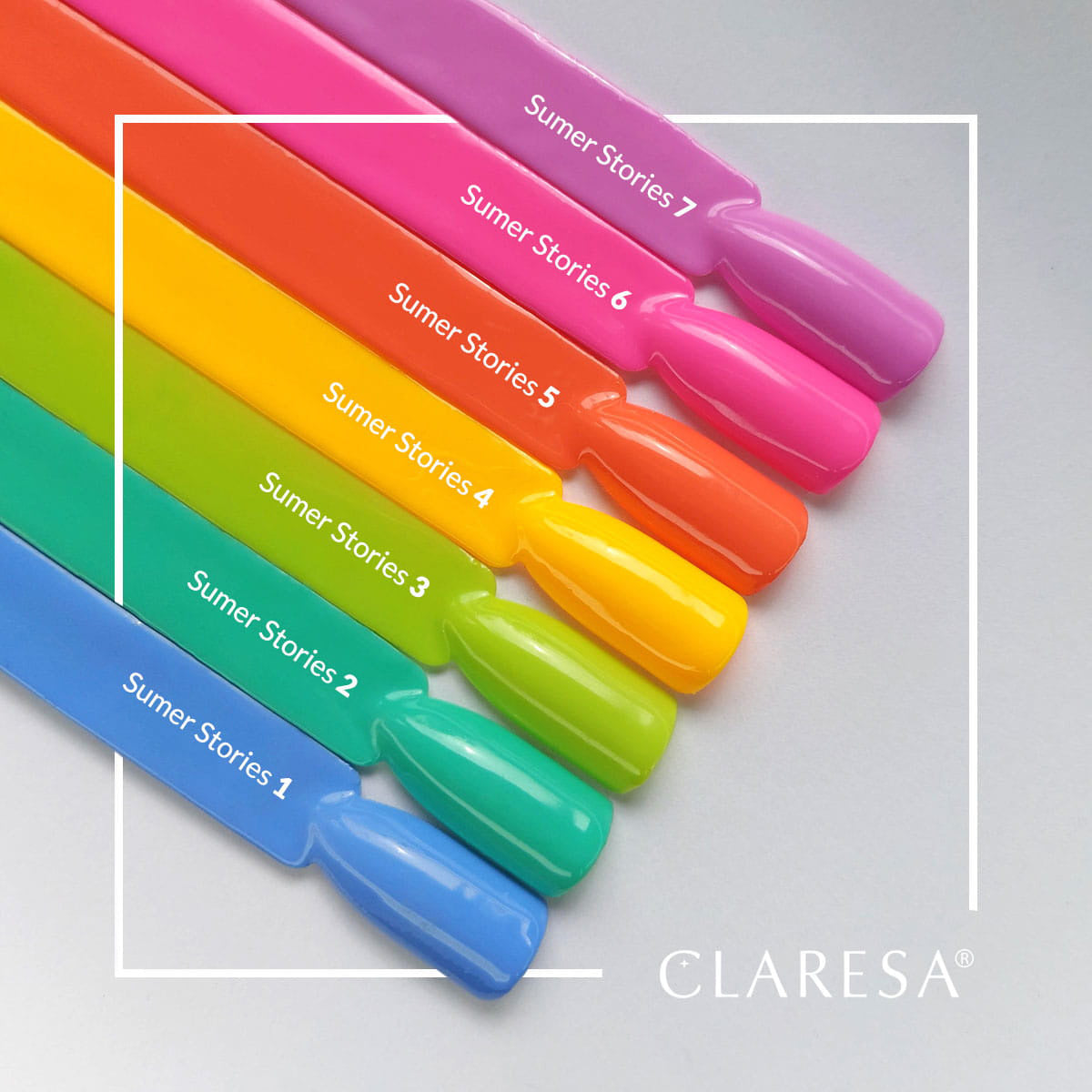 CLARESA hybrid varnish SUMMER STORIES 4 -5g - BVShop