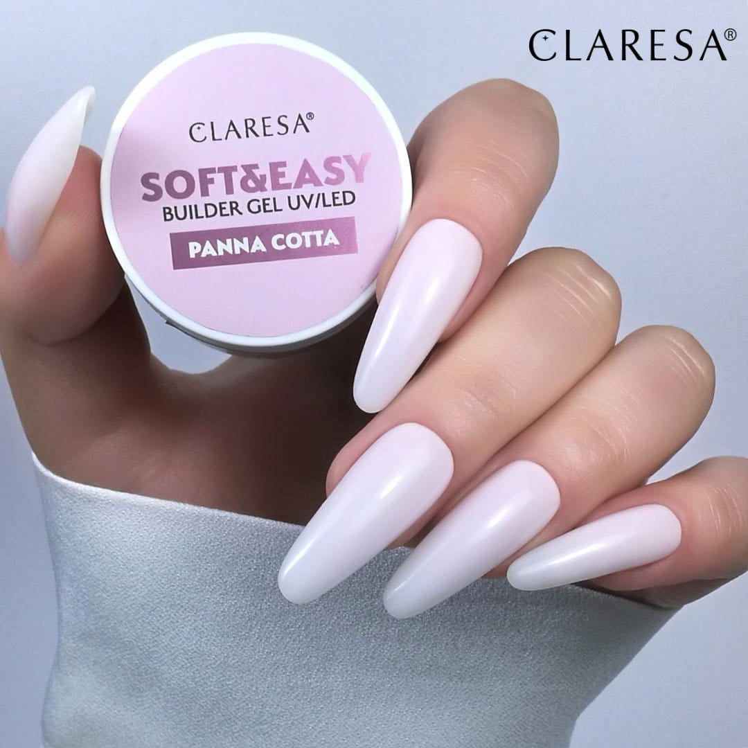 Claresa Soft&Easy gel builder panna cotta 45g - BVShop
