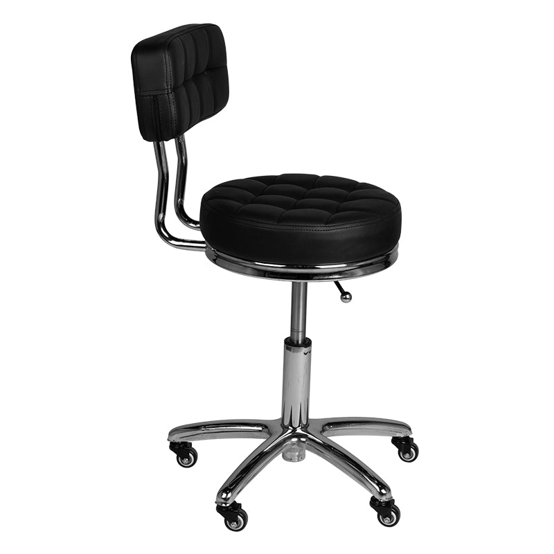 Cosmetic stool am-877 black - BVShop