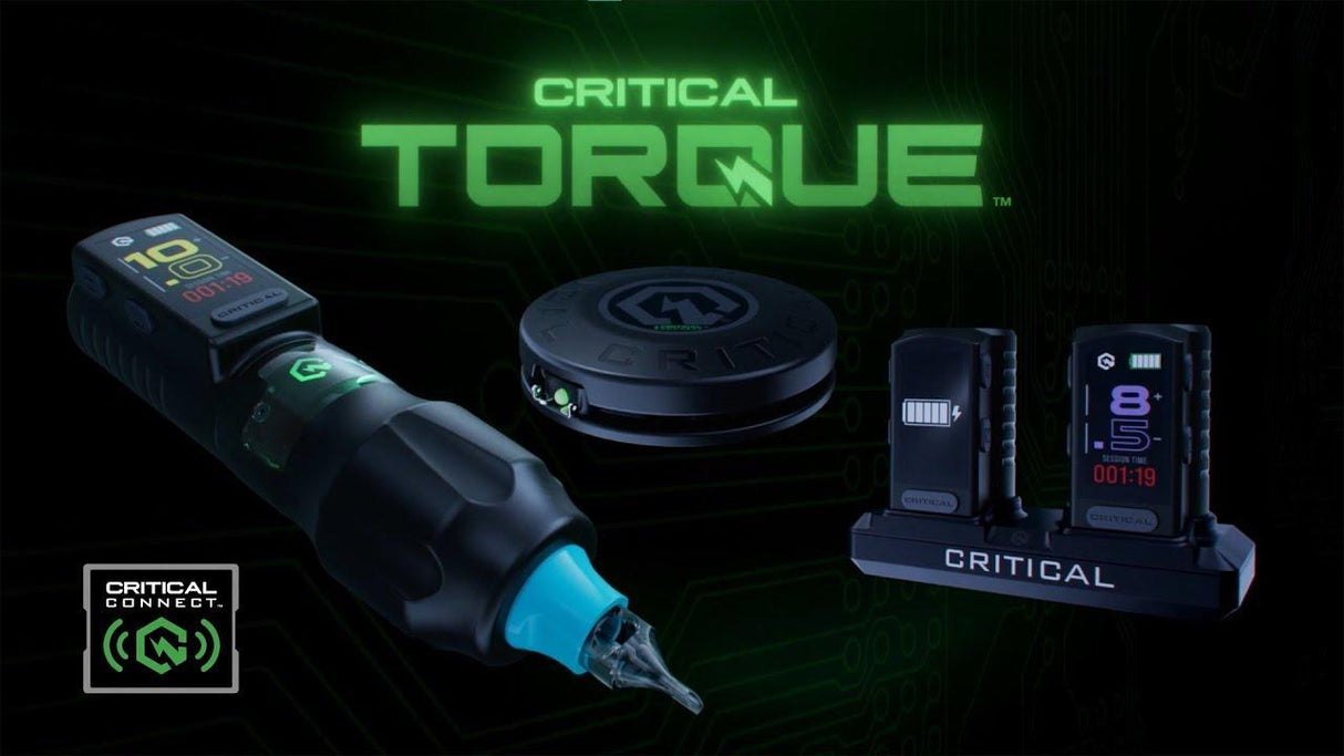 Critical Tattoo Torque Pen Full Set Stroke 4.2mm - BVShop