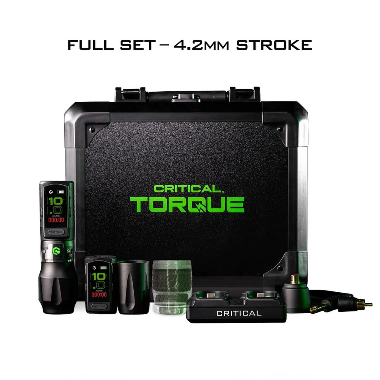 Critical Tattoo Torque Pen Full Set Stroke 4.2mm - BVShop