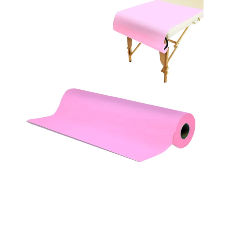 Disposable Non-Woven Roll Light Pink 70cm × 150m - BVShop