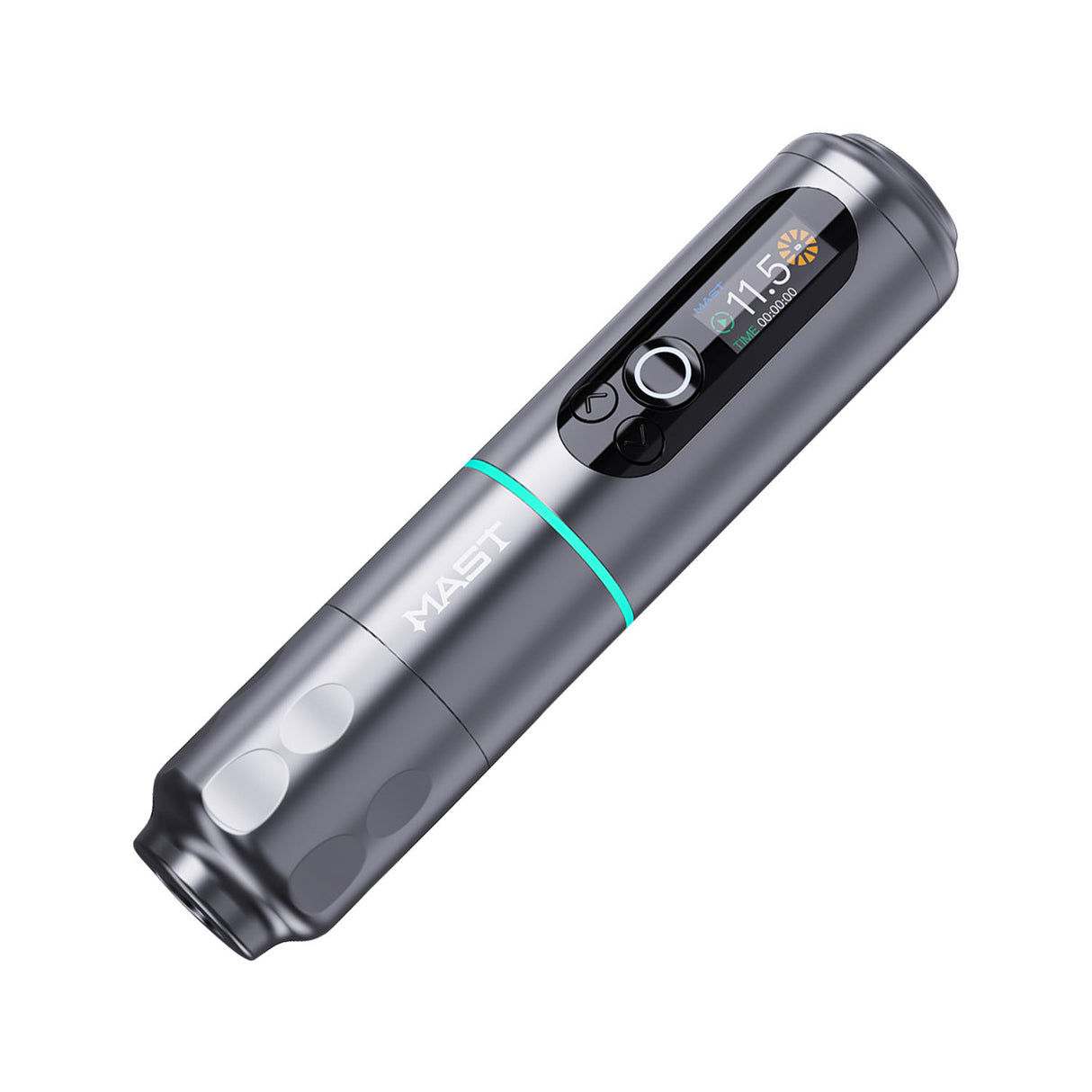 Dragonhawk Mast Archer 2 Macchina per tatuaggi a penna senza fili Grigia con corsa di 3,5 mm