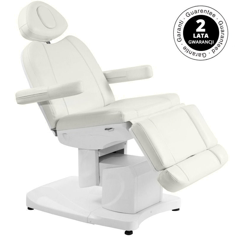 Electric cosmetic chair azzurro 708a 4 strong. white - BVShop
