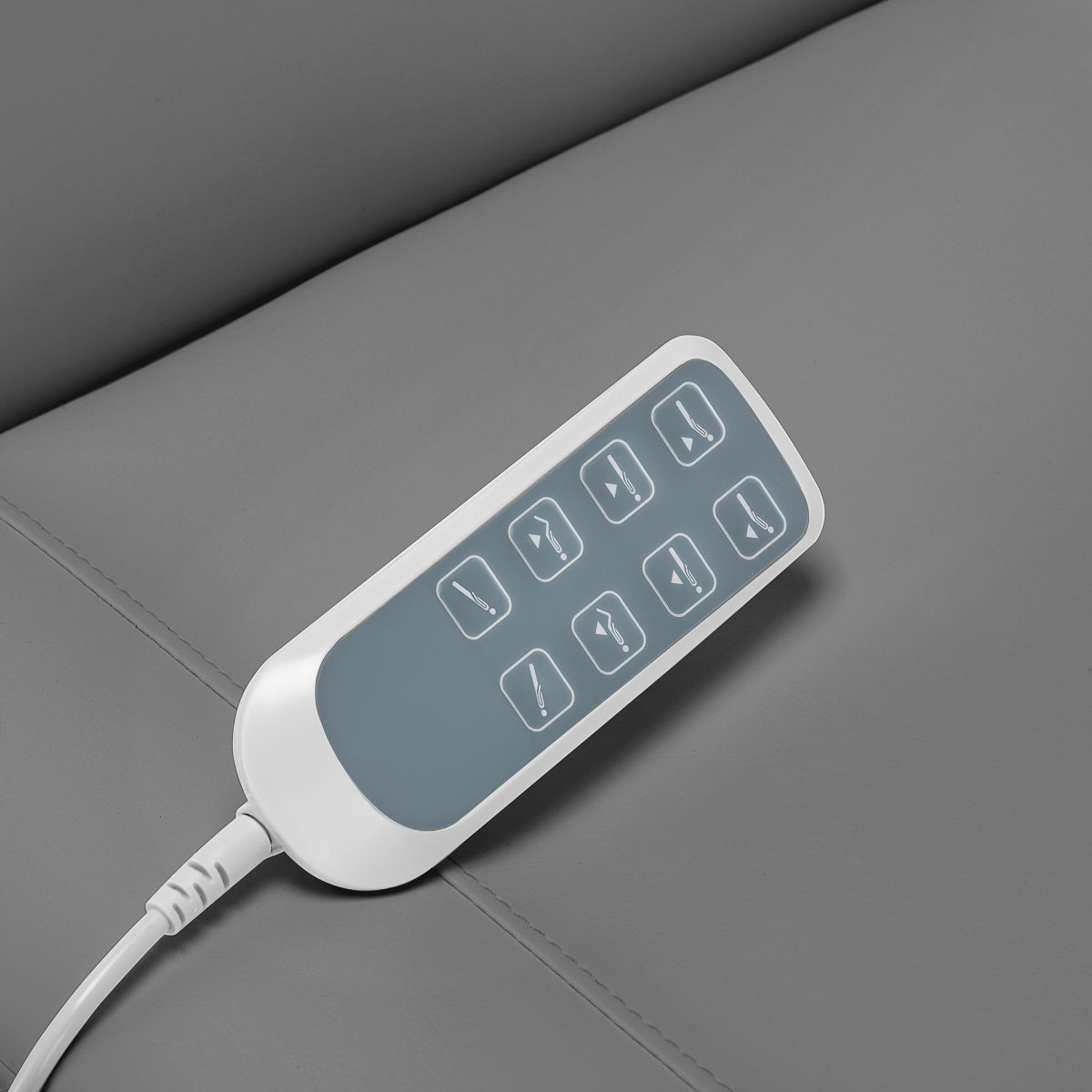 Electric cosmetic chair SILLON CLASSIC 4 motors with cradle gray - BVShop