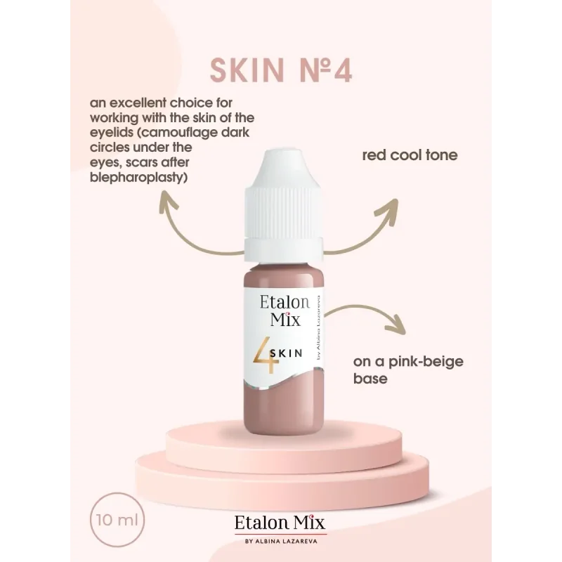 Set di pigmenti per pelle Etalon Mix Camouflage 6x5ml