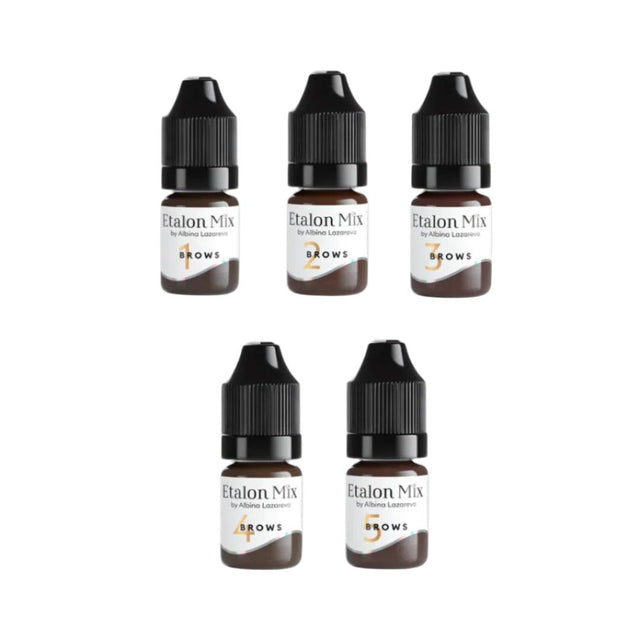 Etalon Mix Hybrid Line Eyebrow Mini Set 5x5ml - BVShop