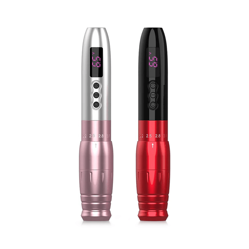 EZ Tattoo Lola Air Pro Wireless PMU Machine Pink - BVShop
