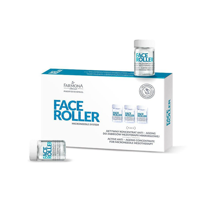 Farmona face roller active concentrate anti-aging for microneedle mesotherapy treatments 5x5ml - BVShop
