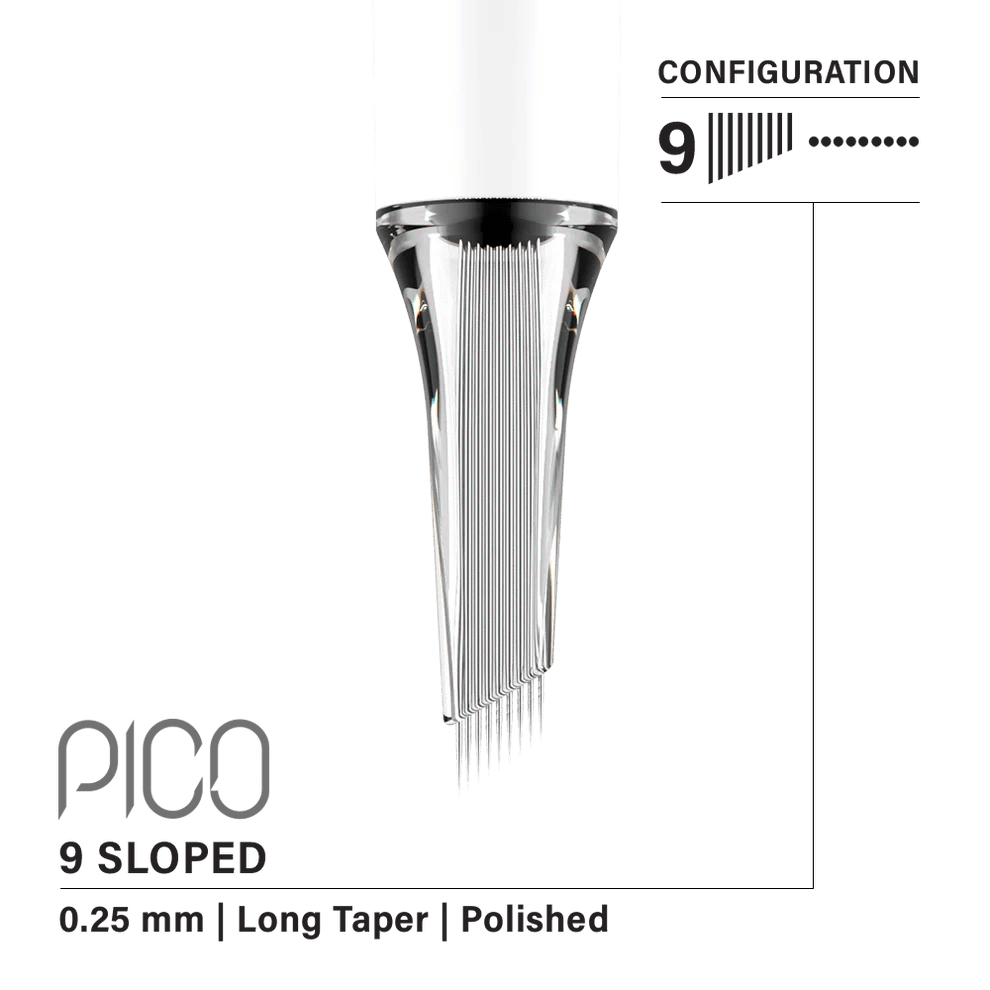 Vertix PICO Sloped Round Liner Cartridges - BVShop