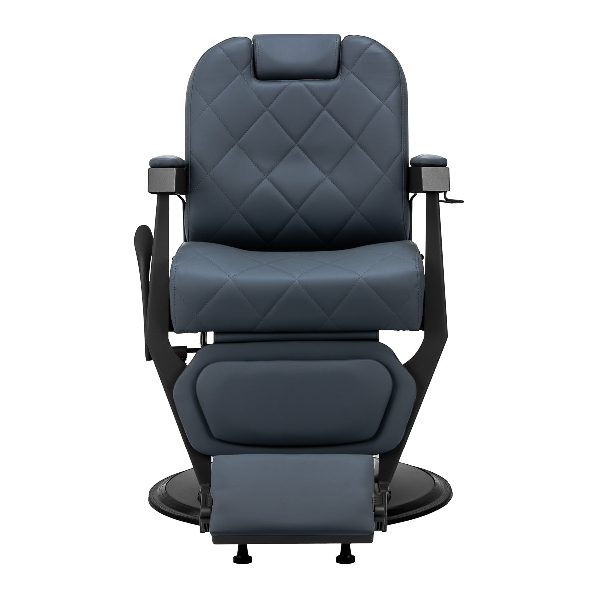 Gabbiano barber chair Bruno with black frame Graphite - BVShop