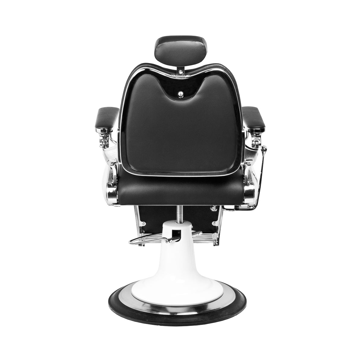 Gabbiano black moto style barber chair - BVShop