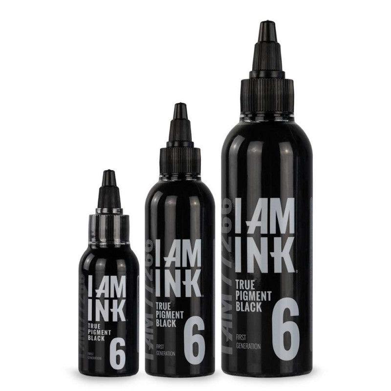 I Am Ink First Generation 6 True Pigment Black 50ml/100ml - BVShop
